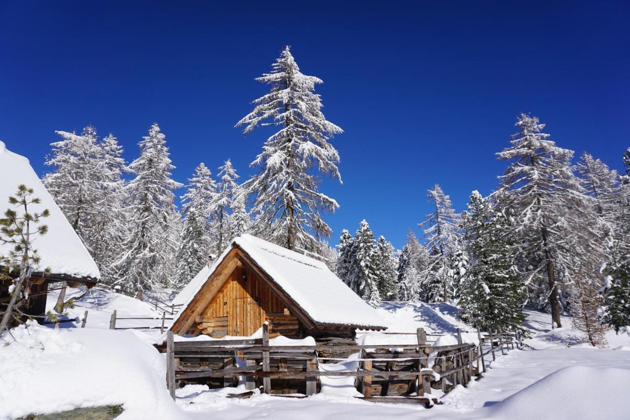 Bergheim Schmidt, Almhuetten Im Wald Appartments An Der Piste Alpine Huts In Forrest Appartments Near Slope Turracher Hohe Eksteriør bilde